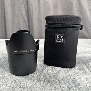 Canon EW-78BII Lens Hood Shade EX Sigma 28-135mm f/3.5-5.6 IS USM & Case